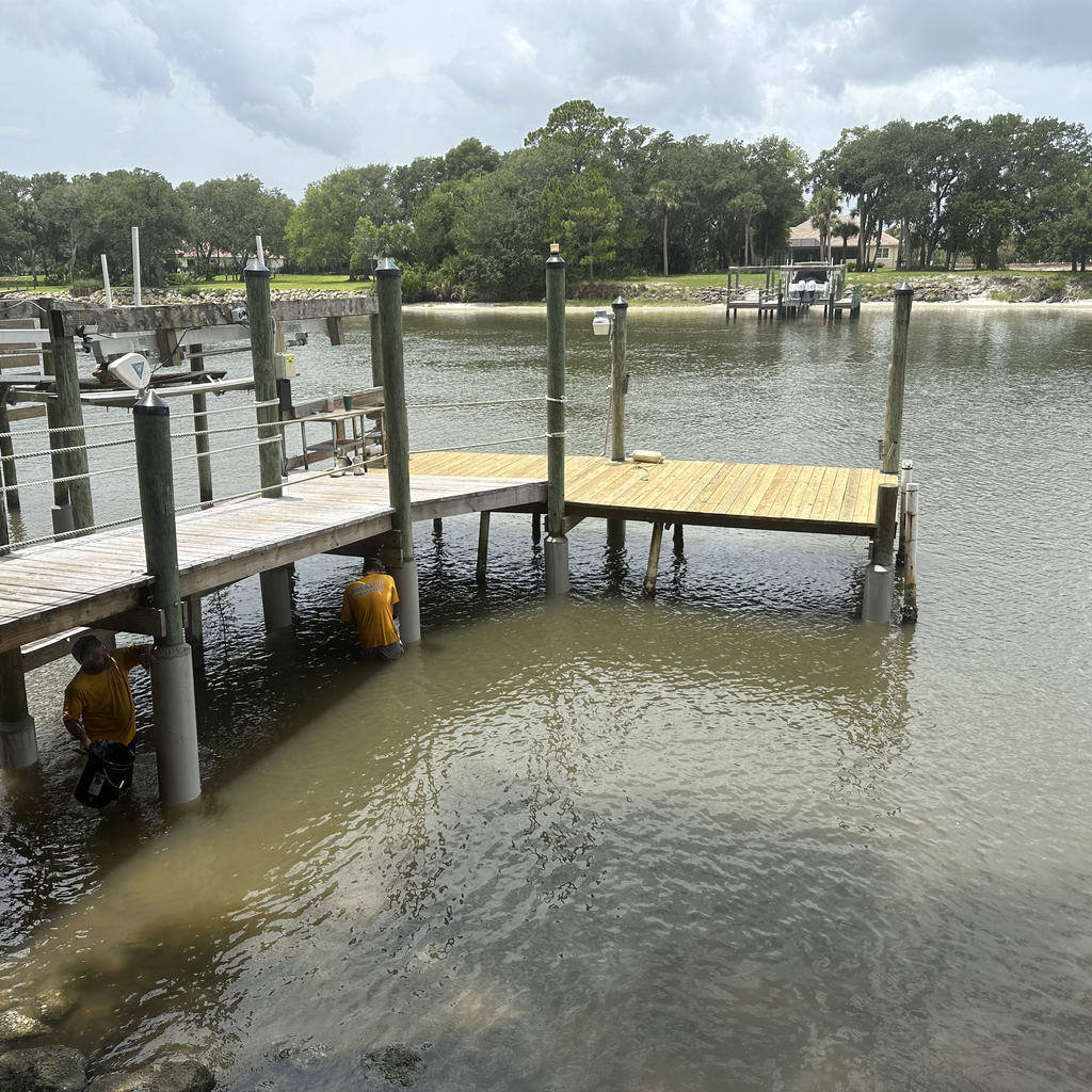Dock Inspection in St. Augustine