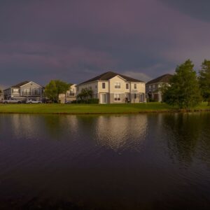 Waterfront homes along a quiet Florida creek